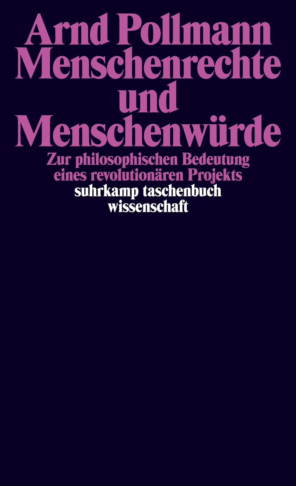 Thumbnail - Menschenrechte Und Menschenwürde | Pollmann, Arnd