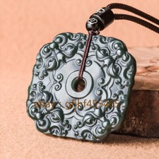 Hetian Yuqing protects pendant, jade pendant and safety