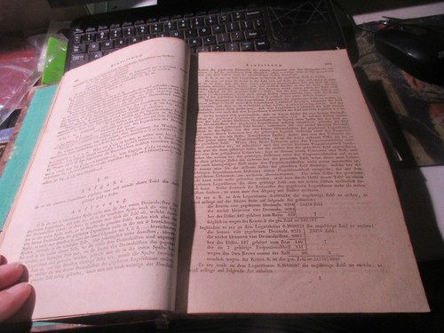 1829 Logarithmisch - Trigonometrisches Handbuch by Georg Freyherrn von Vega - Bild 6 von 6