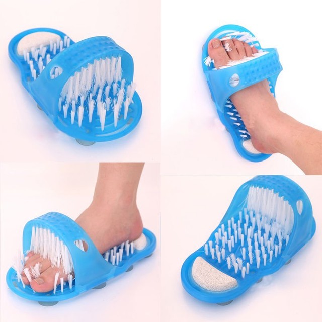 UK Origional JML Shower Feet Foot Cleaner Scrubber Washer Brush