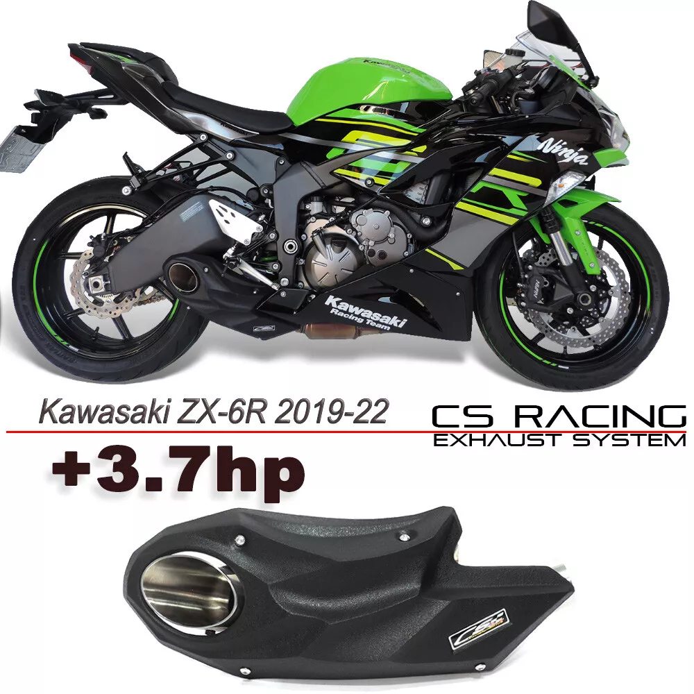 2019-23 Kawasaki 636 CS Racing Slip-on Exhaust dB Killer | eBay