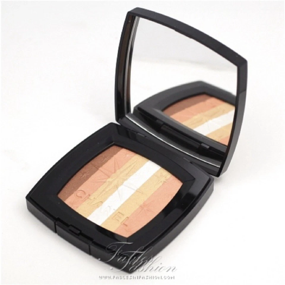 Chanel LUCKY STRIPES Polvos Iridiscentes Para Ojos y Mejillas ~ EDICIÓN LIMITADA Foto 4 de 4