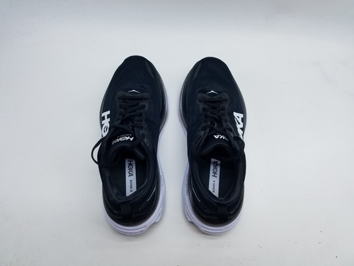 Hoka One One Bondi 8 Women's Size 11 B (Medium) Running Shoes Black - Picture 4 of 14