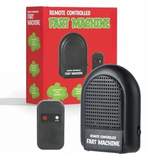 Remote Control Fart Machine, 8 Realistic Sounds, Prank Toy, Pocket Size Gift