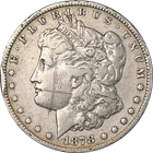 1878-CC Morgan Silver Dollar - Damaged