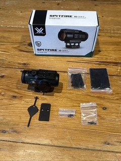Vortex Spitfire 5X Prism Scope HD Gen II SPR 500 ARBDC4 With Added RMSc Mount