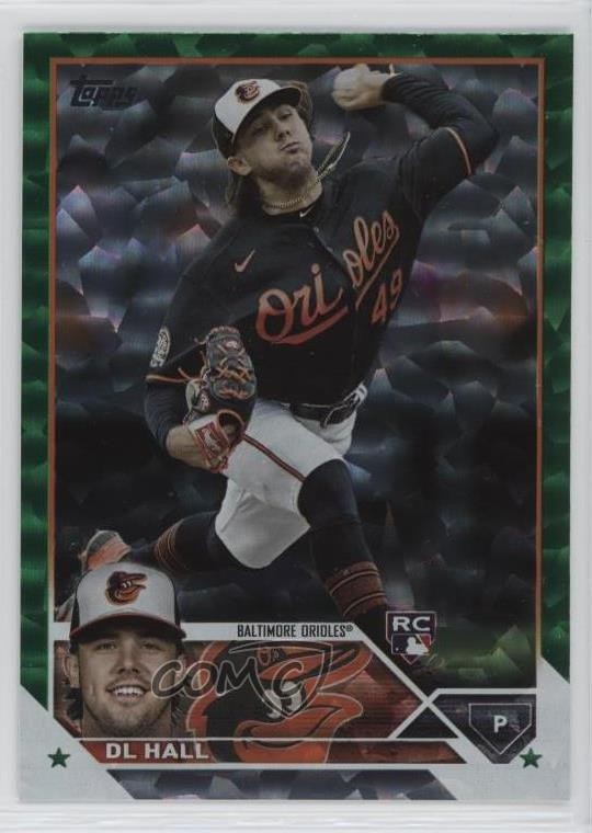 2023 Topps Series 2 Green Foil /499 DL Hall #547 0wp8