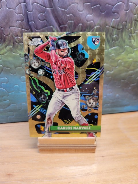 2025 Topps Cosmic Chrome Carlos Narvaez #136 Rookie Superfractor 1/1
