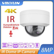 Vikylin 4K 8MP IR CCTV Security IP Camera PoE Build in MIC Outdoor H.265 US