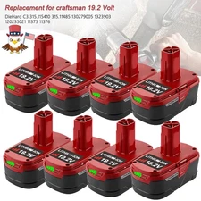 1~8Pcs 19.2Volt For Craftsman C3 DieHard 8.0Ah Lithium ion Battery 11376 3.0Ah