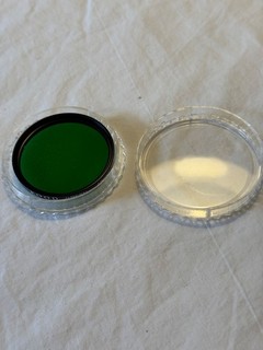 Green Filter Made in Japan 49mm Optical Glass Filter 49mm