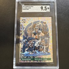 2023 Donruss Optic Lazer Downtown RC Will Levis SSP Case Hit SGC 9.5 MT+!