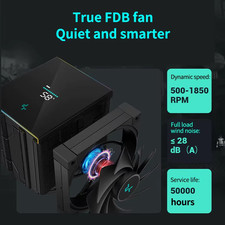 DeepCool AK620 Digital CPU Cooler 6 Heat Pipe X79 X99 Processor Cooling Radiator 3