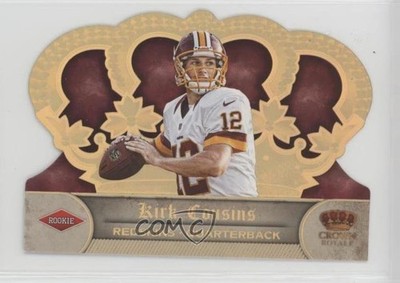 2012 Crown Royale Holo Gold 76/99 Kirk Cousins #205 Rookie RC h8k