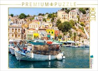 Calvendo Puzzle Fishing Boats In The Harbor | 1000 Pieces, Finished Size 25.2 ×