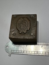 Vintage Letter Press Print Block “CE” C