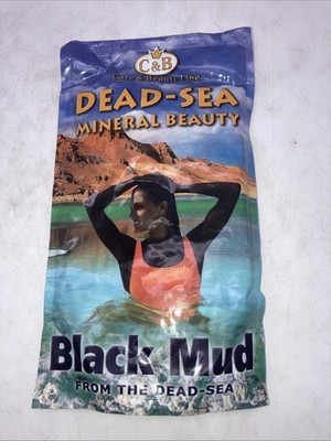 NEW Sealed Pack of Dead Sea Mineral Black Mud 600g / 21oz Care & Beauty Line
