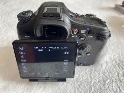 SONY a77 II 24.3MP Digital SLR Camera Body Good Condition - Picture 10 of 19