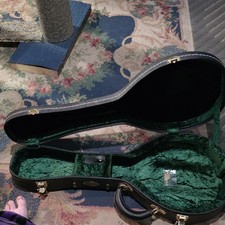 Vintage Mandoline Rogue Sunburt Electric Mandolin with Case Black  Keys To Case