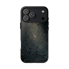 For iPhone / Galaxy / Pixel Spider Web Dark Gothic Phone Case
