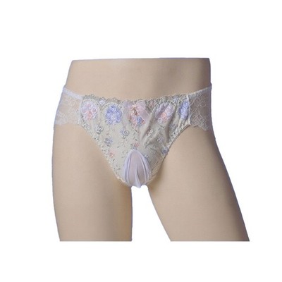 Herren Gaff Tanga Sissy Unterhose 80% Polyester 20% Elasthan Einfarbig Muster St