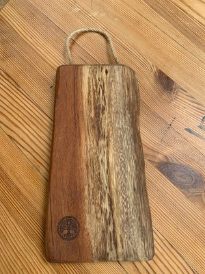 Lebensbaum rustikal Holz Küche Käse Servieren Schneiden Brot Brett