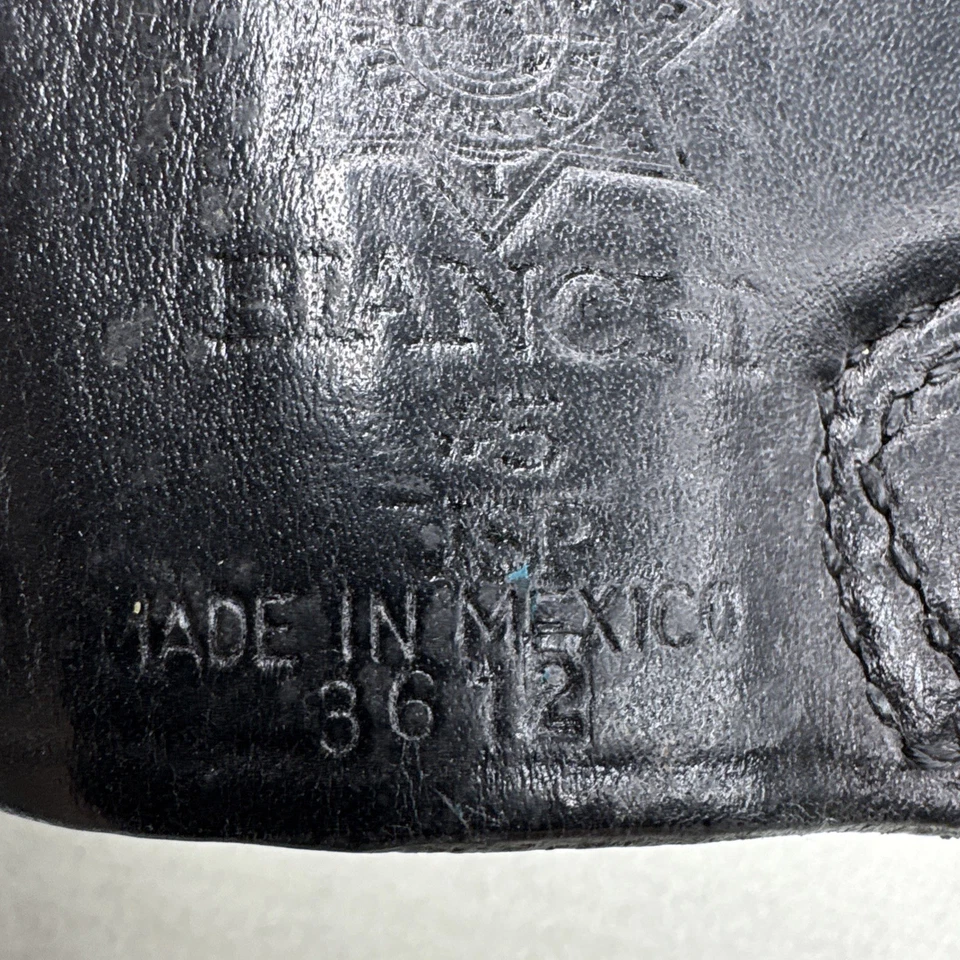 Bianchi Holster Heckler & Koch USP .45 Model 5 Black Widow Belt Slide Leather RH - Image 4 of 4