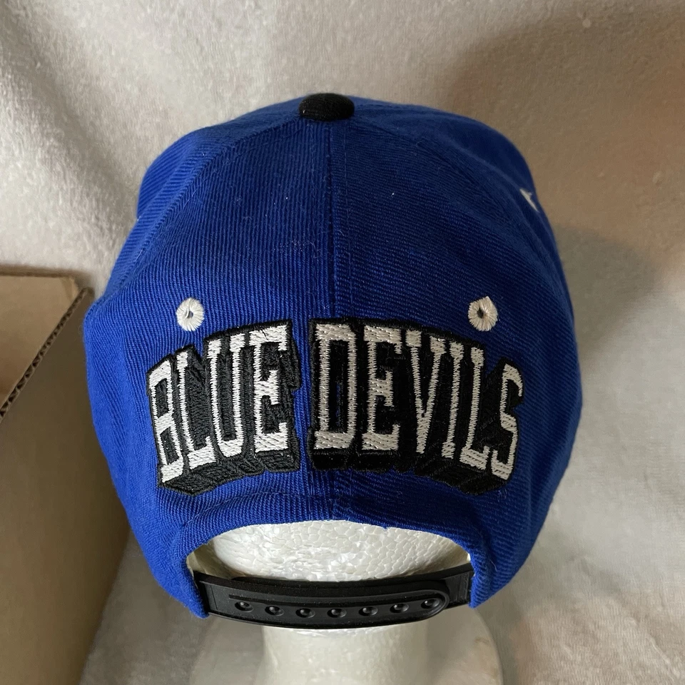 VINTAGE Duke Blue Devils NCAA Zephyr Wool Flat Bill Snapback The Z Hat Cap RARE - Image 3 of 4
