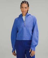 Lululemon Cropped Scuba 1/2 Zip Hoodie