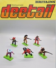 Britains Deetail Mexikaner zu Fuß - komplettes 6er Set - Ref 7520