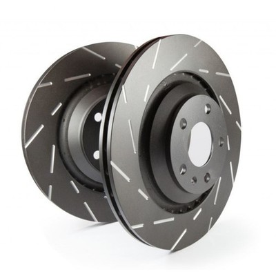 EBC For Mini Cooper Clubman 2016 Front Brake Rotor Slotted - Set of Two