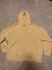 Nike Sportswear Club Men's Pullover Hoodie - Peach - XL