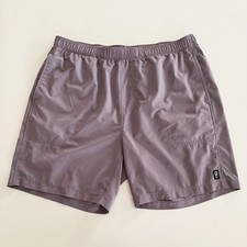 RHONE Essentials 7" Gym Training Workout Shorts Unlined : Men's L Large - Gray