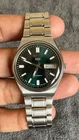 Seiko 5 Automatic 6309-8830 Green Dial Day-Date Men's Vintage Japan Watch