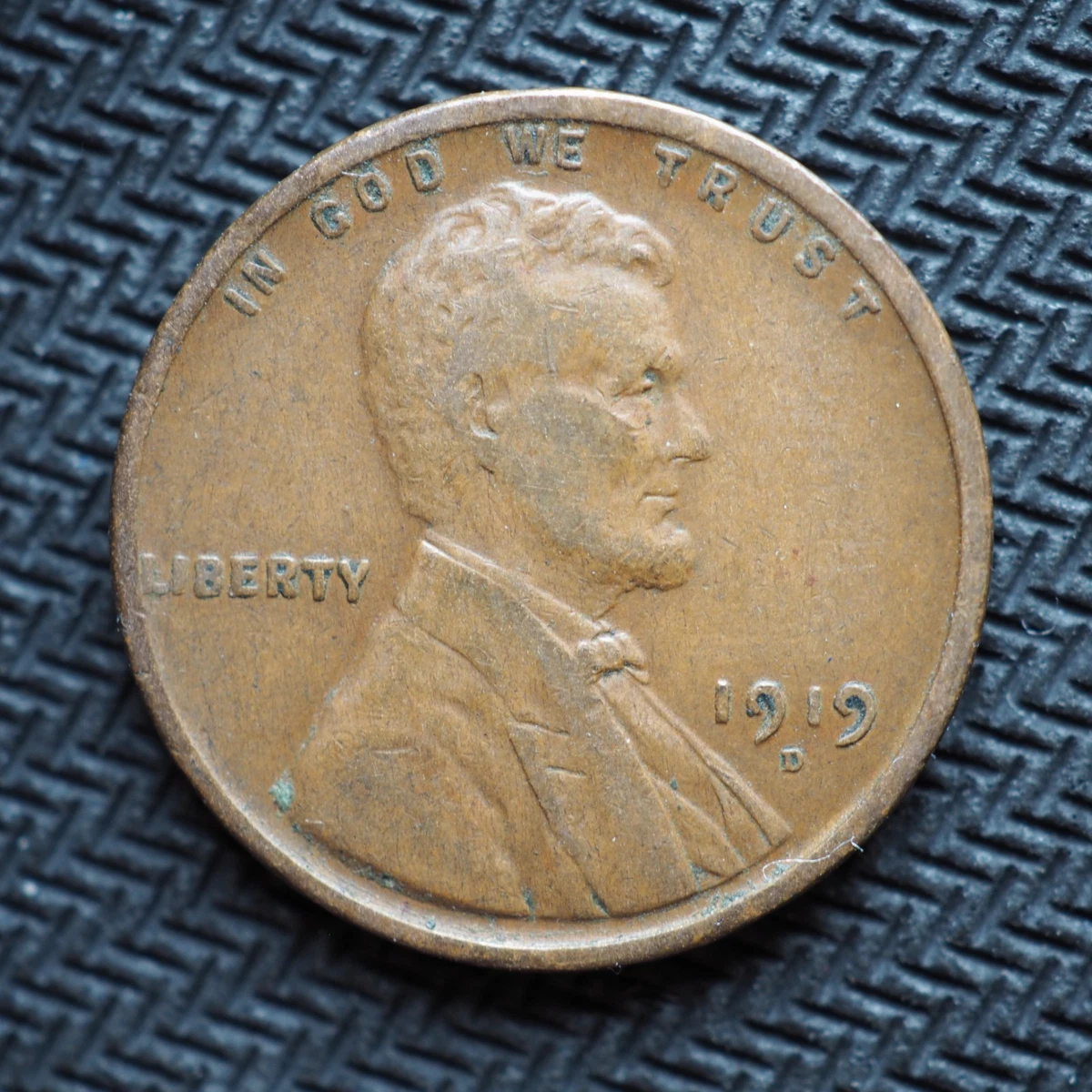 25+ Denver 1919 Year Lincoln Wheat US Small Cents (1909-1958) for