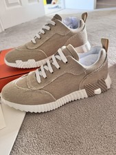 ☆BRAND NEW☆ men HERMES H Bouncing Sneaker/43/ Beige