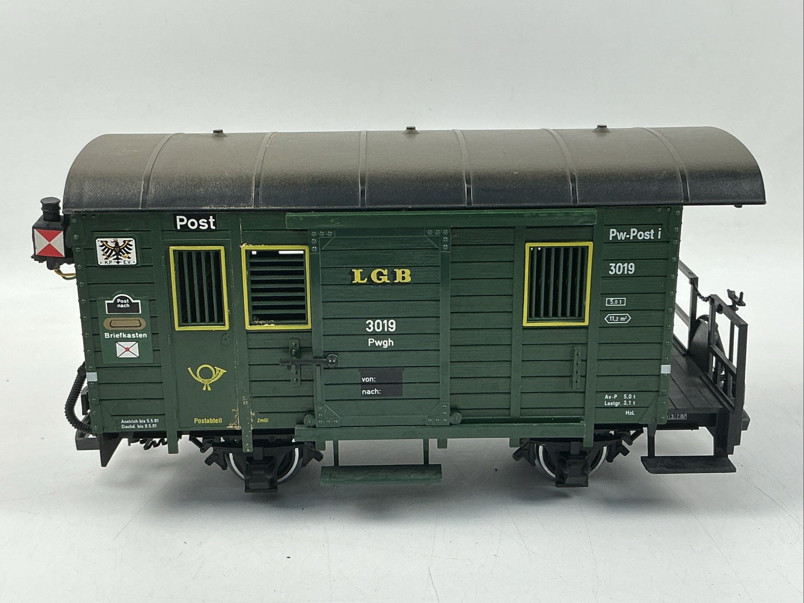 LGB G Scale 3019 PWGH Express Postal Service #3019