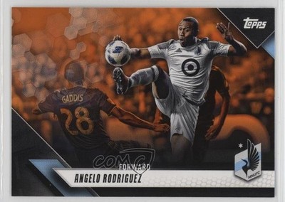 2019 Topps MLS Orange 19/25 Angelo Rodriguez #5 Rookie RC 2b6