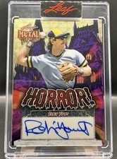 Robin Yount Auto 2025 Leaf Metal Halloween 1/1 Autograph Super Prismatic Gold