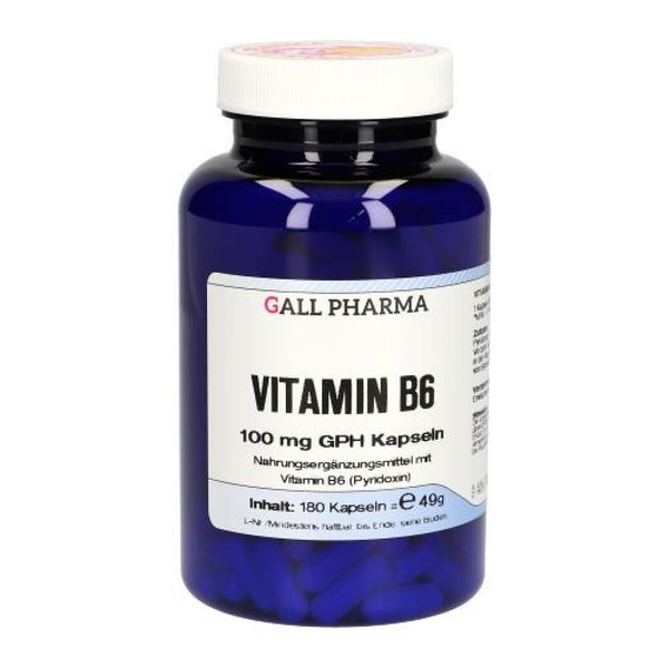 Vitamin B6 100 Mg Gph Kapseln 180 St-image