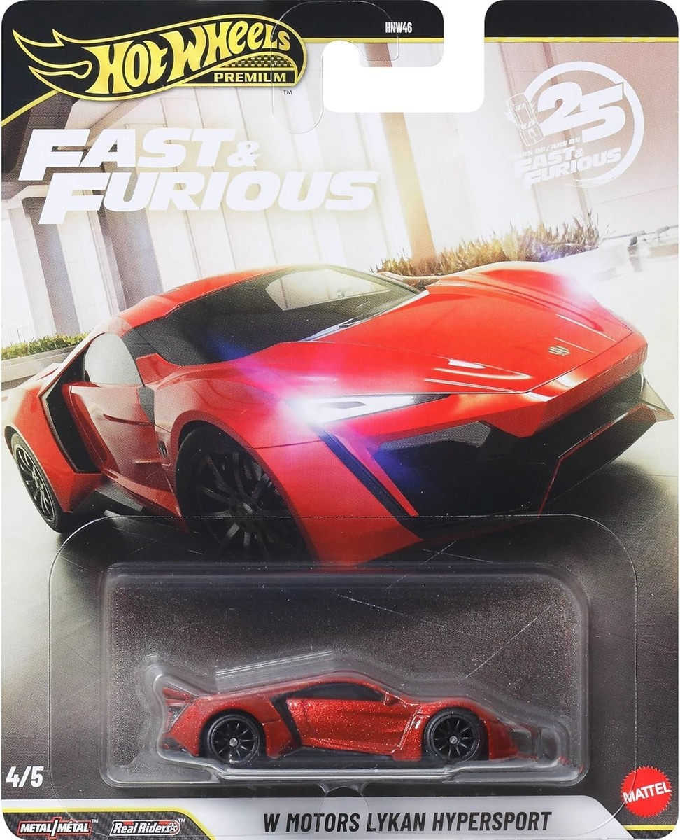 Hot Wheels 2026 Premium Fast & Furious 25 Anniversary W Motors