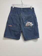 Faux JNCO Jeans Shorts Boys Youth Size Large ...