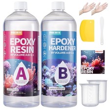 Artist-Grade Epoxy Resin   Self-Leveling, Zero Bubbles  5-Year UV Guard for ...