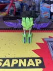 Tonka Go Bots: vintage Creepy green mail away figure Renegade (Read Description)