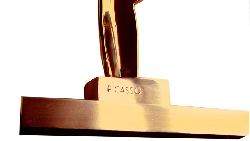 Escultura de bronce L'HOMME & LA FEMME - Moldes fundidos en terricota por Picasso Foto 2 de 4