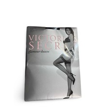 NWT Victoria s Secret Stockings Lge Blk Glamour Sheers 2 Pair Hosiery