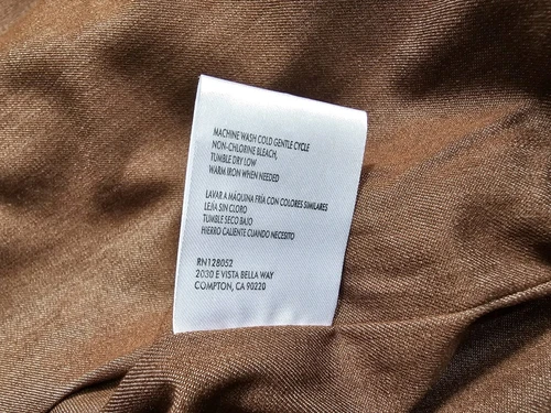 C'est Bon Work Jacket Burnt Orange Zip Up Men's SZ XL Urban Mod Work Chore Nwt  image 15