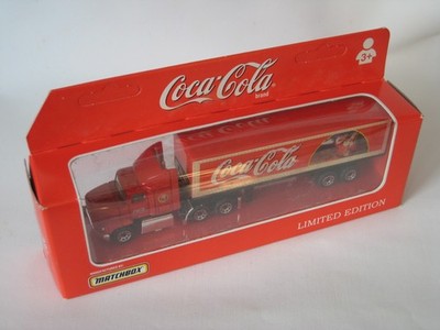 Matchbox Convoy Ford Truck Coca-Cola Coke Boxed Toy Model 160mm RARE
