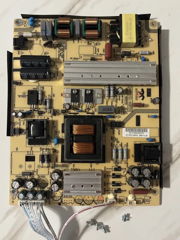 Placa de alimentación Haier 49UF2500 AY1638A008078 Foto 2 de 3