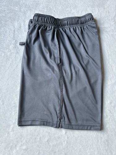 Athletic Works Boys Gray Elastic Waist Pockets DriWorks Active Shorts L (10-12) - Picture 9 of 10